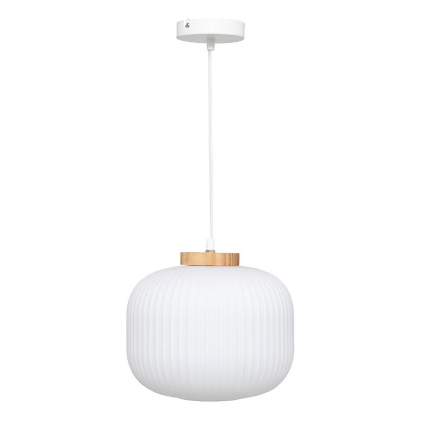 Atmosphera - Висяща лампа на кабел TRAVIS 1xE27/25W/230V борова дървесина