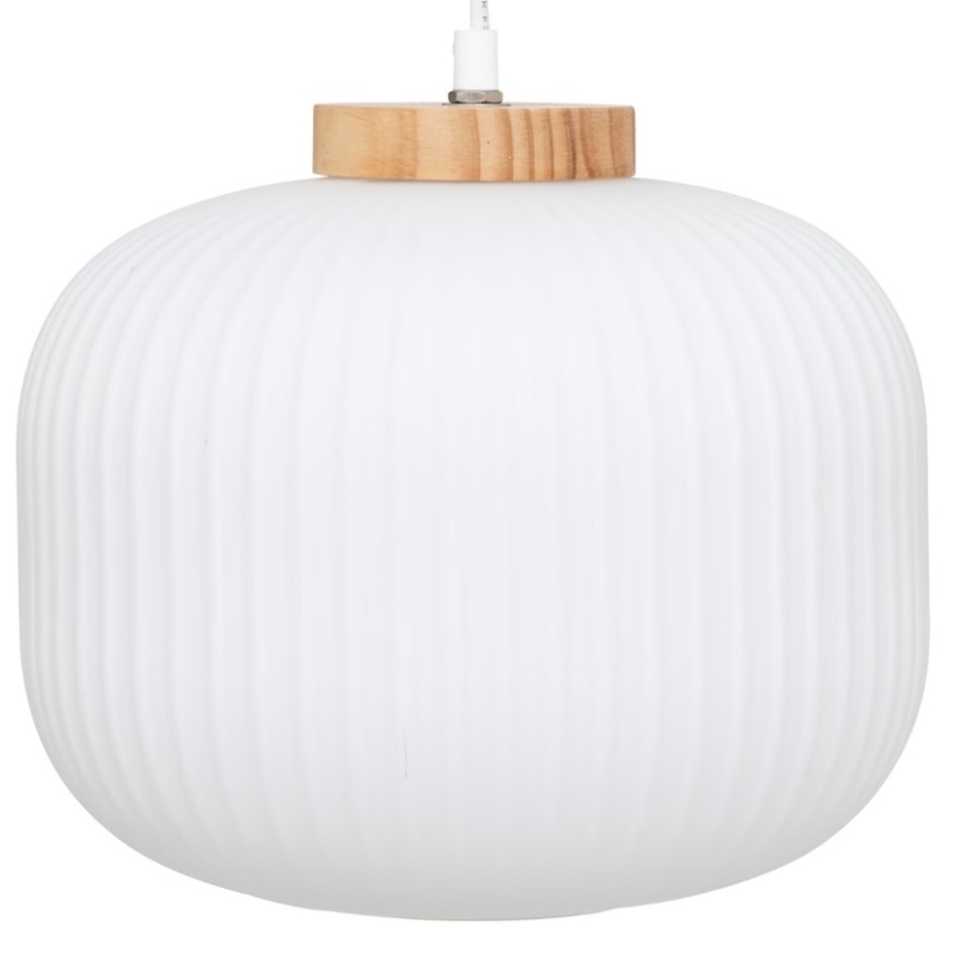 Atmosphera - Висяща лампа на кабел TRAVIS 1xE27/25W/230V борова дървесина