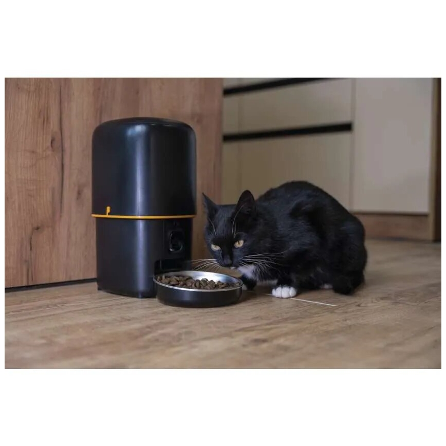 Автоматичен дозатор за храна с микрофон и камера 4л/5V/3xD Wi-Fi