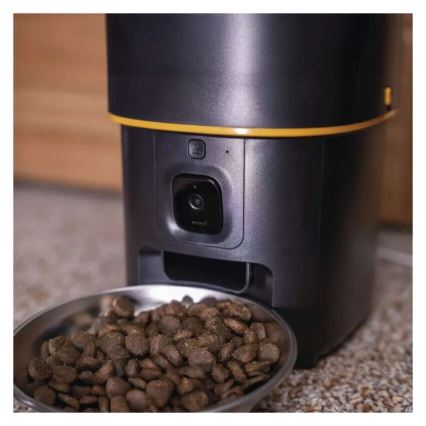 Автоматичен дозатор за храна с микрофон и камера 4л/5V/3xD Wi-Fi