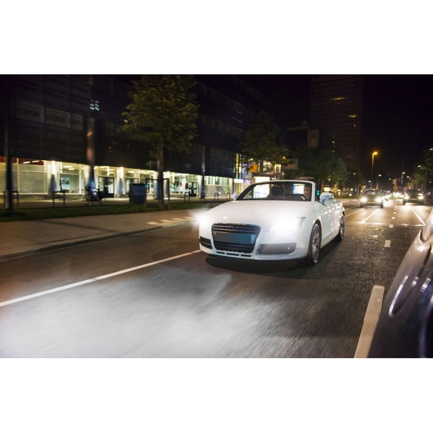 Автомобилна крушка Philips WHITE VISION 12336WHVB1 H3 PK22s/55W/12V 3700K