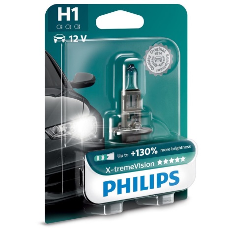 Автомобилна крушка Philips X-TREME VISION 12258XVB1 H1 P14,5s/55W/12V