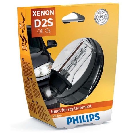Автомобилна крушка Philips XENON VISION 85122VIS1 D2S 35W/12V 4600K