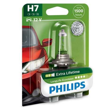 Автокрушка Philips ECOVISION 12972LLECOB1 H7 PX26d/55W/12V