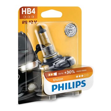 Автокрушка Philips VISION 9006PRB1 HB4 P22d/60W/12V