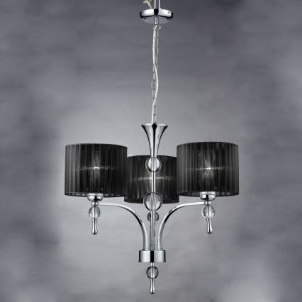 Azzardo AZ0498 - Полилей на въже IMPRESS 3xE27/60W/230V