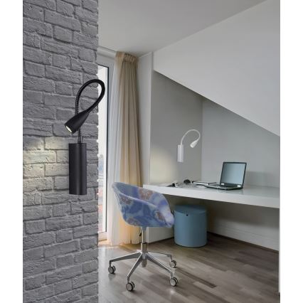 Azzardo AZ1548 - LED Стенен спот за баня VERONICA 1xLED/3W/230V IP44