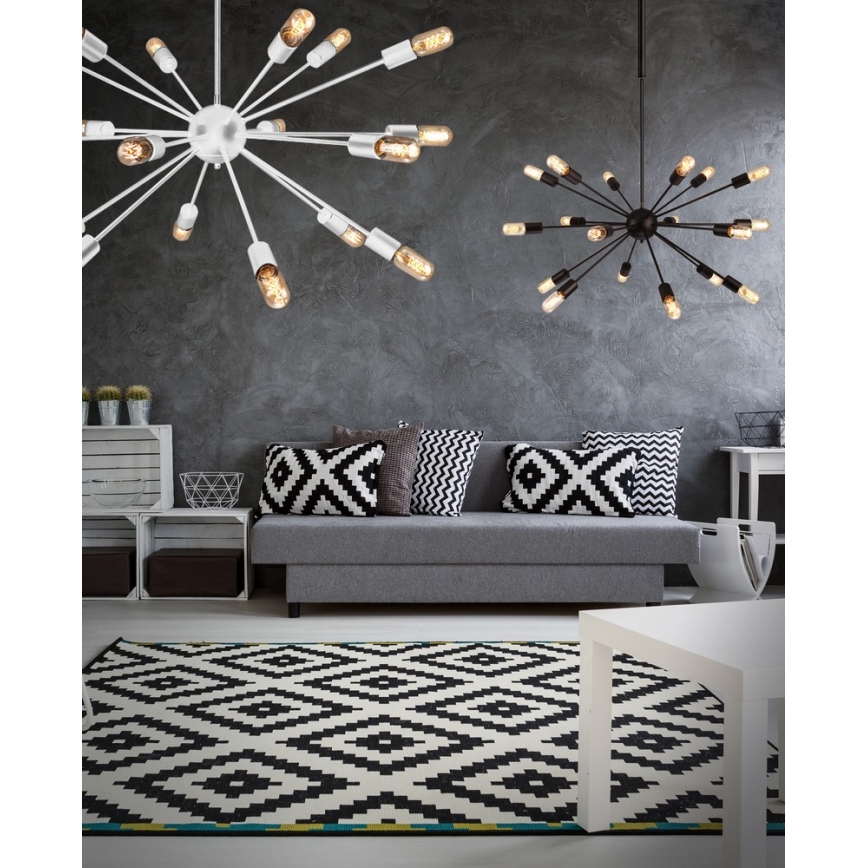 Azzardo AZ1658 - Полилей на пръчка ORBIT 18xE27/60W/230V