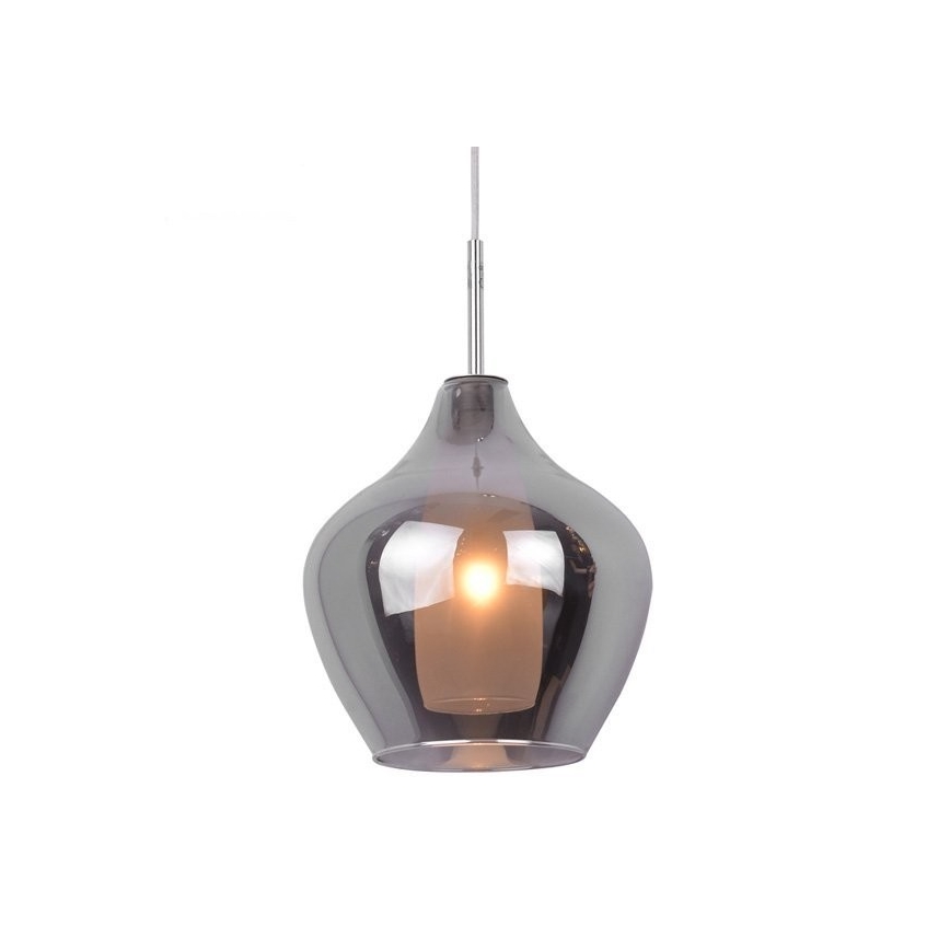 Azzardo AZ2148 - Полилей на верижка AMBER MILANO 1xG9/40W/230V
