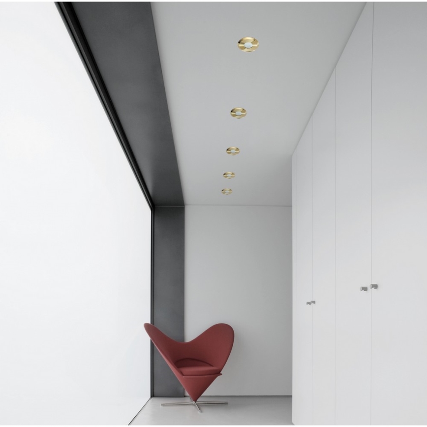 Azzardo AZ2800 - Екстериорна луничка OSCAR 1xGU10/50W/230V IP44