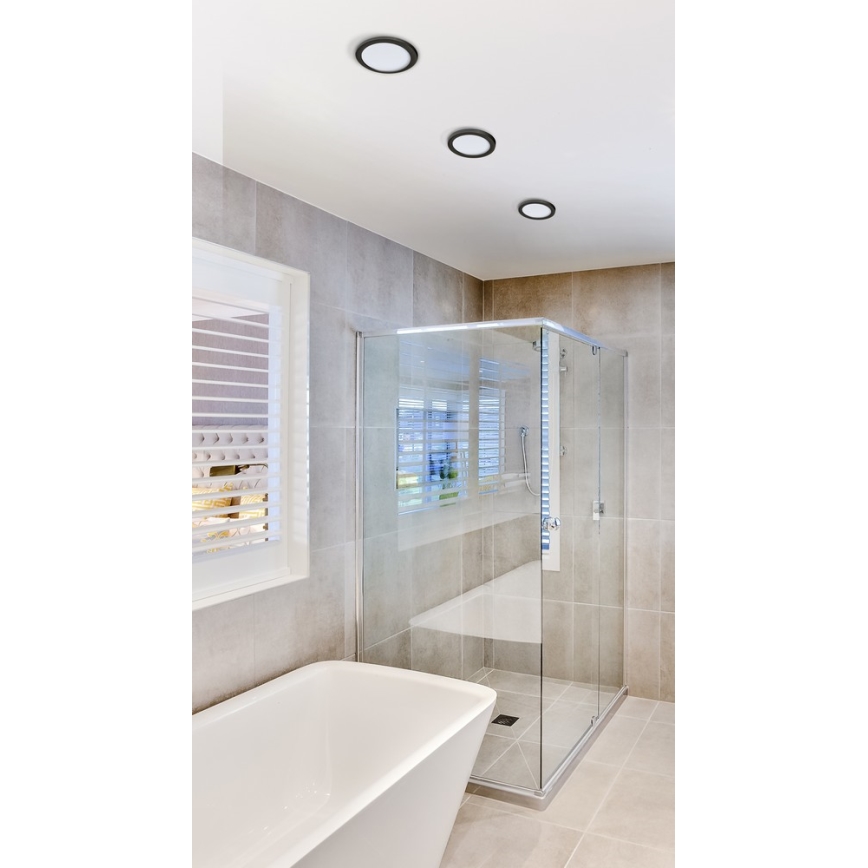 Azzardo AZ2835 - LED вградено таванно осветително тяло за баня SLIM LED/6W/230V IP44 CRI 90