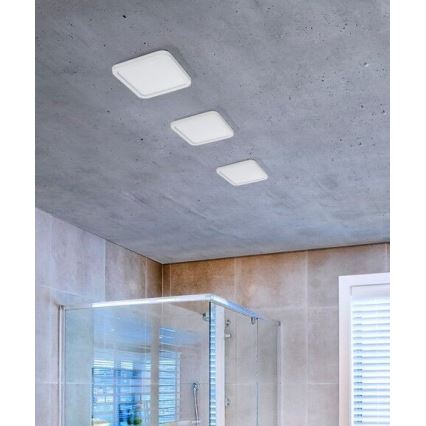 Azzardo AZ2837 - LED Лампа за вграждане в баня SLIM 1xLED/12W/230V IP44 CRI 90