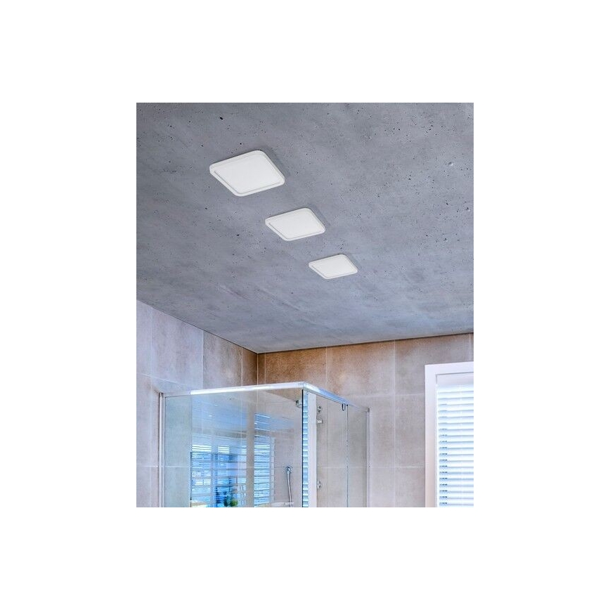 Azzardo AZ2837 - LED Лампа за вграждане в баня SLIM 1xLED/12W/230V IP44 CRI 90
