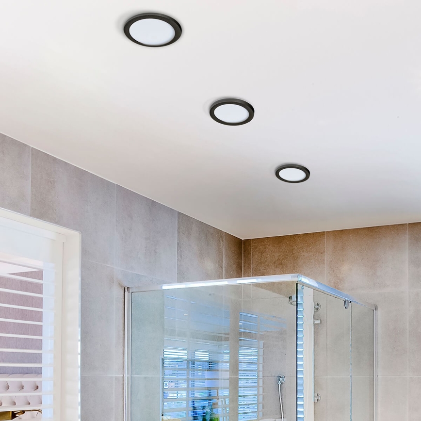 Azzardo AZ2840 - LED Лампа за вграждане в баня SLIM 1xLED/12W/230V IP44 CRI 90