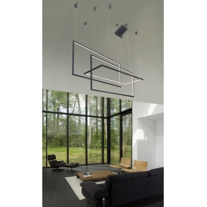 Azzardo AZ2914 - LED Димируем Полилей на верижка METRIC LED/135W/230V