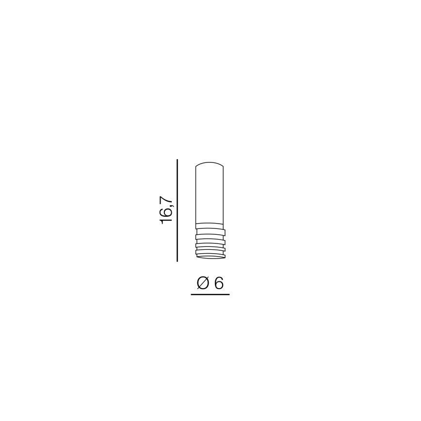 Azzardo AZ3125 - Таванна лампа LOCUS 1xGU10/35W/230V