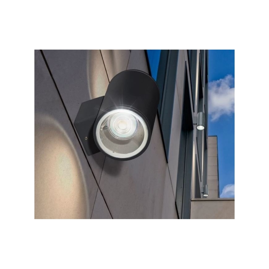 Azzardo AZ3320 - Екстериорен аплик JOE 2xGU10/35W/230V IP54
