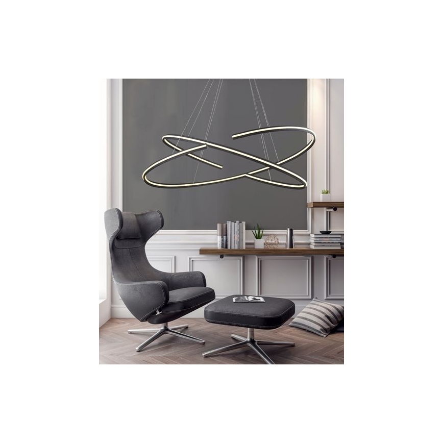 Azzardo AZ3356 - LED Димируем висящ полилей ALESSIA LED/100W/230V