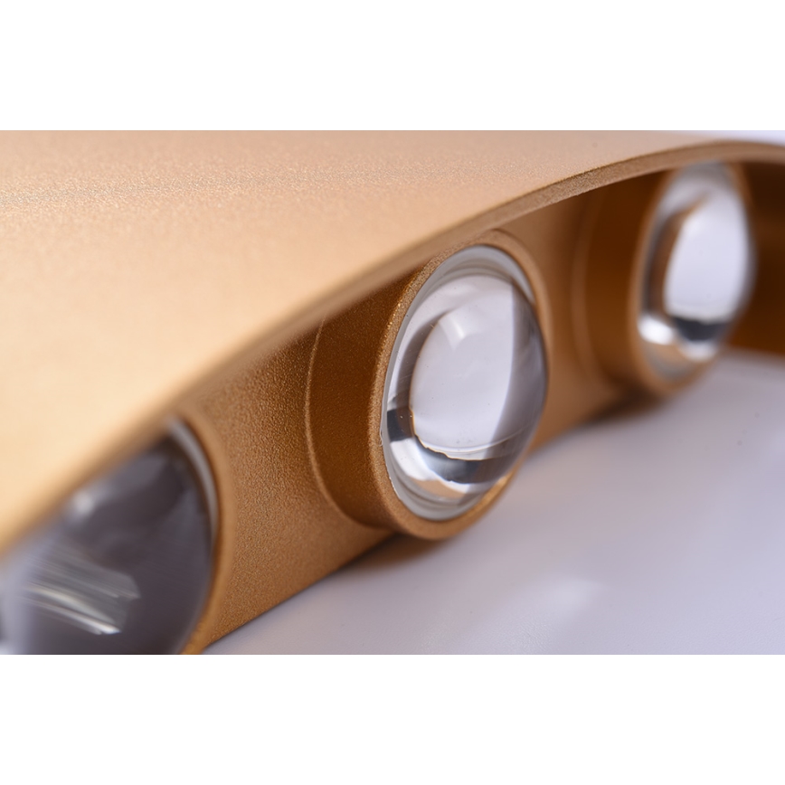 Azzardo AZ3485 - LED Екстериорна Стенна лампа GINNA LED/6W/230V IP54