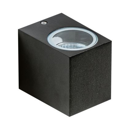 Azzardo AZ4267 - Екстериорен аплик RIMINI 1xGU10/35W/230V IP54 квадратен
