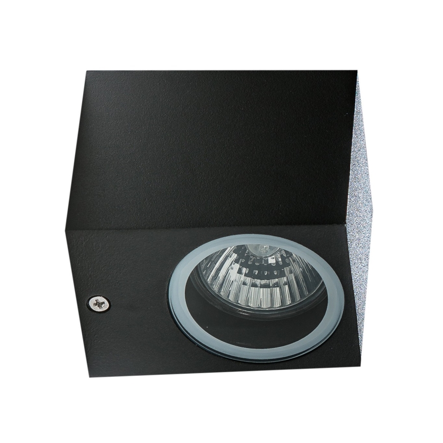 Azzardo AZ4267 - Екстериорен аплик RIMINI 1xGU10/35W/230V IP54 квадратен