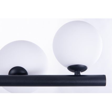 Azzardo AZ4406 - Висящ полилей SYBILLA 7xG9/25W/230V черен