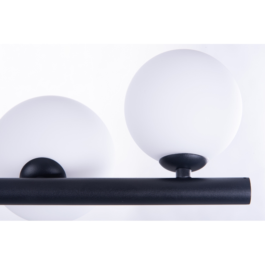 Azzardo AZ4406 - Висящ полилей SYBILLA 7xG9/25W/230V черен