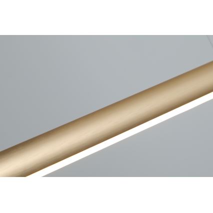 Azzardo AZ4427 - LED Димируем висящ полилей SANDRA LED/48W/230V златист