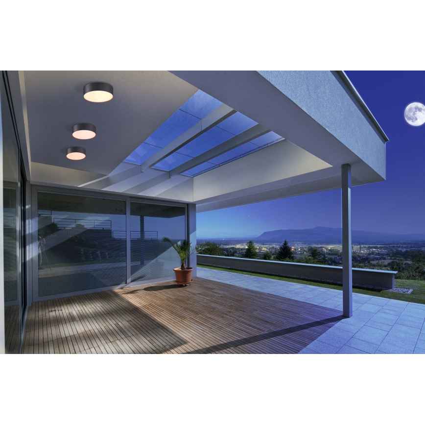 Azzardo AZ4490 - LED Екстериорна лампа CASPER LED/15W/230V IP54 кръгла