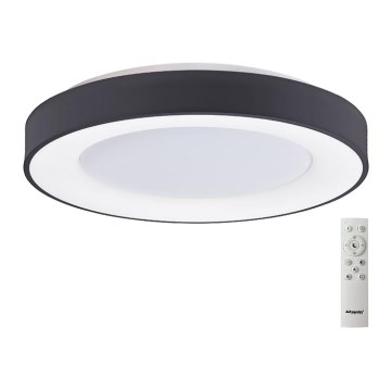 Azzardo AZ4991 - LED Димируем плафон SANTANA LED/50W/230V черен + дистанционно управление