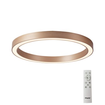 Azzardo AZ5033 - LED Димируем плафон MARCO LED/50W/230V златист + дистанционно управление