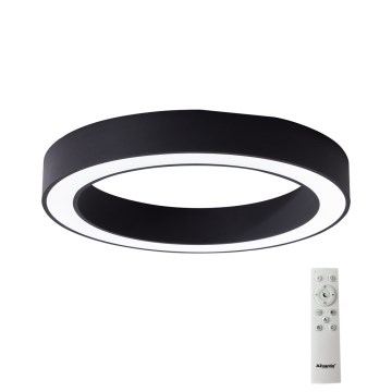 Azzardo AZ5035 - LED Димируем плафон MARCO LED/60W/230V черен + дистанционно управление