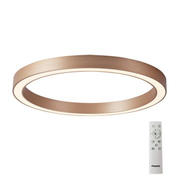 Azzardo AZ5039 - LED Димируем плафон MARCO LED/80W/230V златист + дистанционно управление