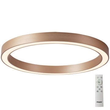 Azzardo AZ5042 - LED Димируем плафон MARCO LED/100W/230V златист + дистанционно управление