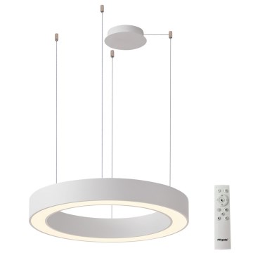 Azzardo AZ5046 - LED Димируем пендел MARCO LED/60W/230V бял + дистанционно управление