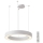 Azzardo AZ5046 - LED Димируем пендел MARCO LED/60W/230V бял + дистанционно управление