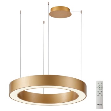 Azzardo AZ5048 - LED Димируем пендел MARCO LED/60W/230V златист + дистанционно управление