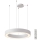 Azzardo AZ5049 - LED Димируем пендел MARCO LED/80W/230V бял + дистанционно управление