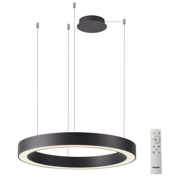 Azzardo AZ5053 - LED Димируем пендел MARCO LED/100W/230V черен + дистанционно управление