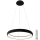 Azzardo AZ5066 - LED Димируем пендел ANTONIO LED/80W/230V черен + дистанционно управление