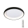 Azzardo AZ5069 - LED Димируем плафон ANTONIO LED/32W/230V черен + дистанционно управление