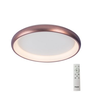 Azzardo AZ5071 - LED Димируем плафон ANTONIO LED/50W/230V кафяв + дистанционно управление