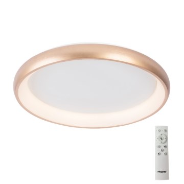 Azzardo AZ5076 - LED Димируем плафон ANTONIO LED/80W/230V златист + дистанционно управление