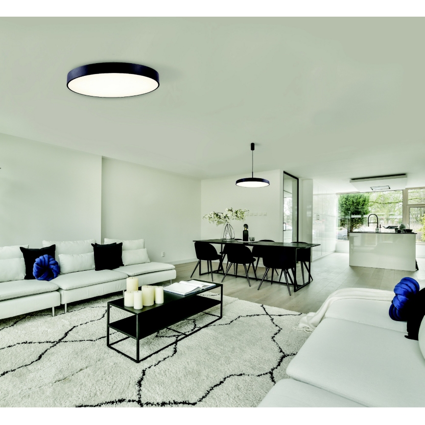 Azzardo AZ5085 - LED Димируем плафон MARCELLO LED/80W/230V черен