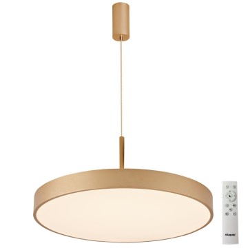 Azzardo AZ5089 - LED Димируем пендел MARCELLO LED/30W/230V златист + дистанционно управление