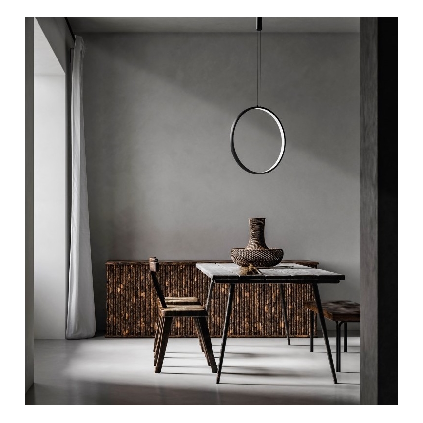 Azzardo AZ5255 - LED Димируем пендел MASSIMA LED/35W/230V черен