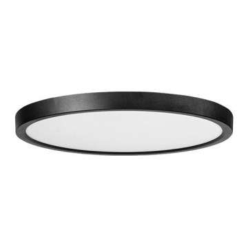 Azzardo AZ5366 - LED Димируем плафон за баня PANKA LED/24W/230V IP40 черен