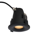 Azzardo AZ5390 - Лампа за вграждане в баня ROMOLO 1xGU10/50W/230V IP65 черен