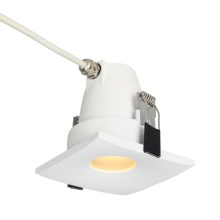 Azzardo AZ5391 - Лампа за вграждане в баня ROMOLO 1xGU10/50W/230V IP65 бял