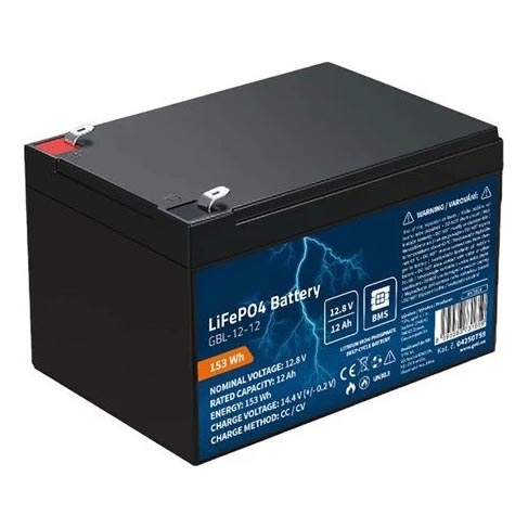 Акумулатор LiFePO4 12,8V/12Ah